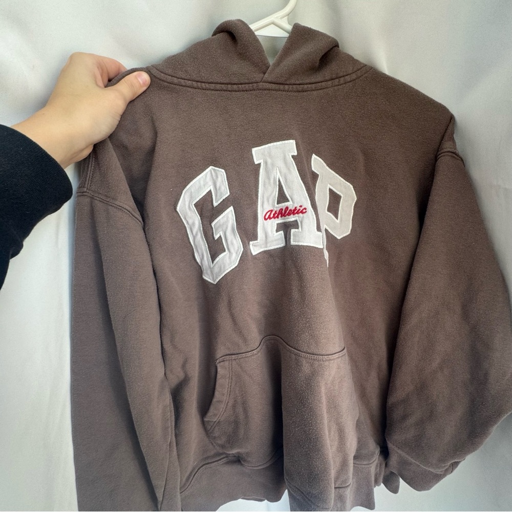 GAP Men's Chocolate Brown Hoodie